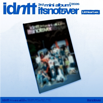 Idntt - Itsnotover 3rd Mini Album Standard Lit Heart Ver