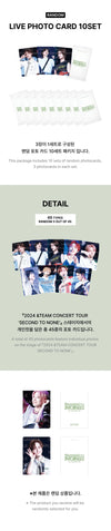 &Team - Second To None Concert Tour Official Md Live Photo Card 10set