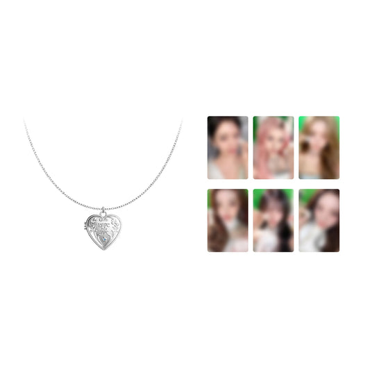 Ive - dive into ive 4th fan concert official md locket pendant necklace