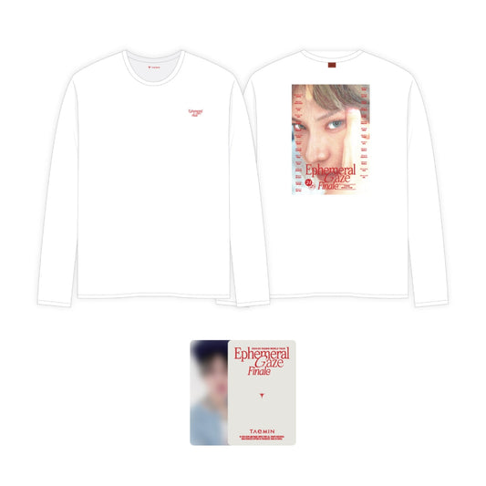 TAEMIN - Ephimeral Gaze World Tour Finale Official MD Long Sleeve T-Shirt