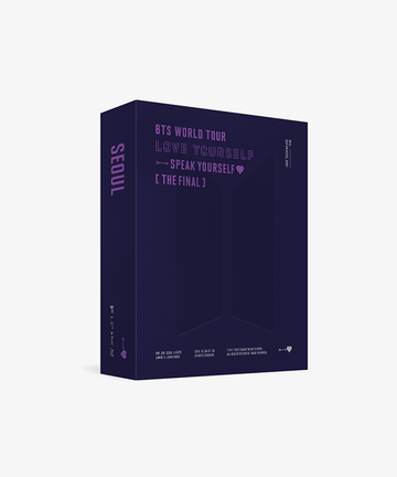 BTS - Love Yourself : Speak Yourself the Final World Tour Blu-Ray 2025 Festa Gift