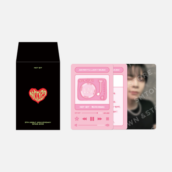 NCT 127 - 9th Debut Anniversary Official MD Lucky Card Set – Kpop Omo