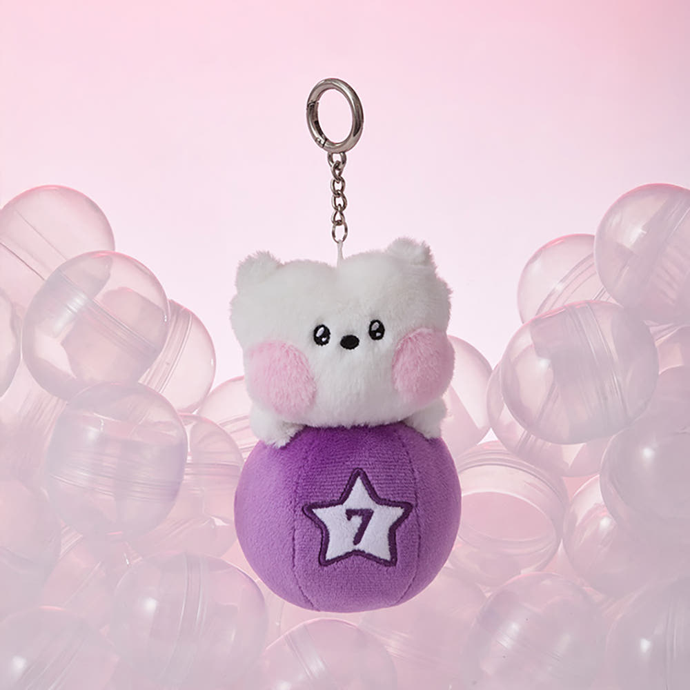 BTS x BT21 Minini Lucky Gatcha Plush Keyring – Kpop Omo
