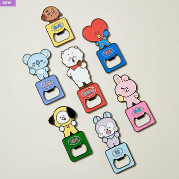 BTS x BT21 - Souvenir Edition Magnet Opener