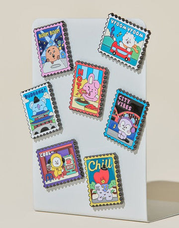 BTS x BT21 - Seoul Edition Metal Magnet