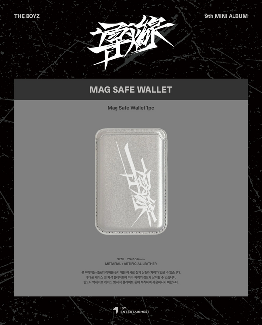 The Boyz - Trigger 9th Mini Album Pop Up Store Official MD Mag Safe Wallet