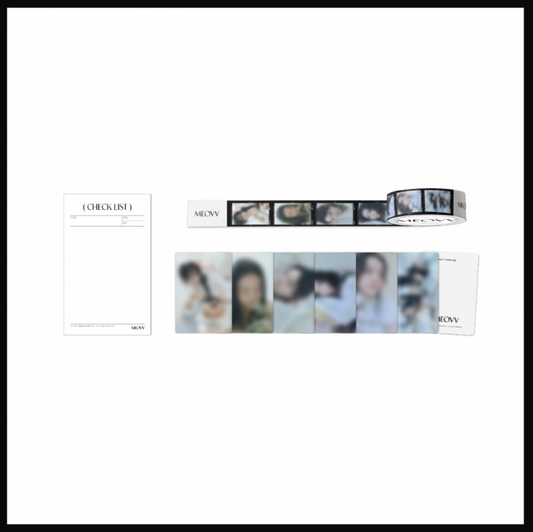 Meovv - meovv the 1st season's greetings pop up official md masking tape + memo pad set