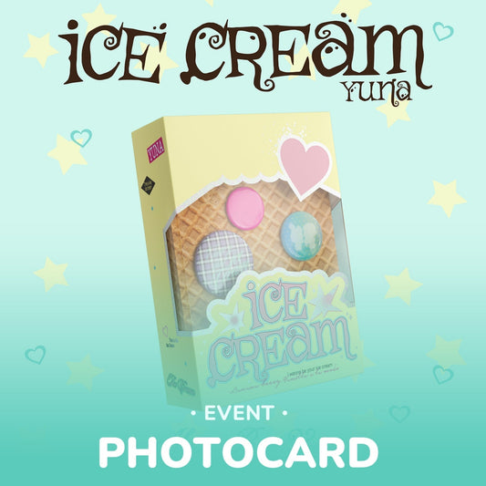 Itzy yuna - ice cream 1st mini album mini bag ver (md ver)
