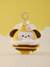 Bt21 - minini honeybee plush tape measure keyring