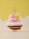 Bt21 - minini honeybee plush tape measure keyring