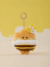 Bt21 - minini honeybee plush tape measure keyring
