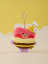 Bt21 - minini honeybee plush tape measure keyring