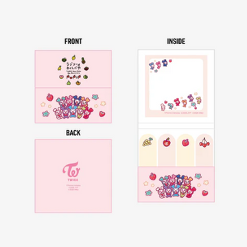 Twice - Japan Debut 9th Anniversary Official Md Memo Set