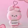 Bt21 - ribboned u minini message book plush keyring