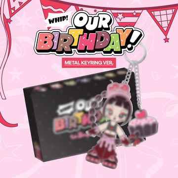 Ourbirthday - Our Birthday 1st Single Album Metal Keyring Ver