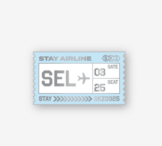Stray kids - skzoo everywhere all around in seoul official md metal badge seoul ver