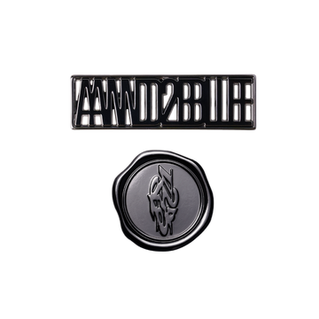 And2ble - Sequence 01: Curiosity Pop Up Official Md Metal Badge Set