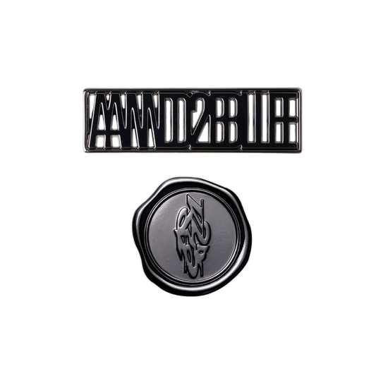 And2ble - Sequence 01: Curiosity Pop Up Official Md Metal Badge Set