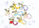 Bt21 - Minini Metal Keyring