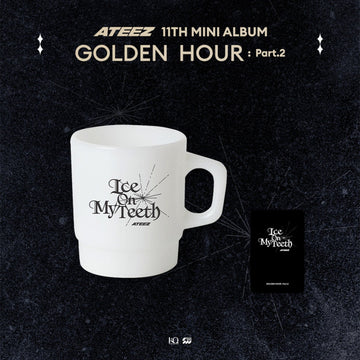 Ateez - Golden Hour : part.2 Pop up Official MD Milk Glass