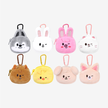 Stray Kids - Run It World Tour In Seoul Official Md Skzoo Mini Backpack Keyring