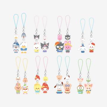 Stray Kids - Skzoo X Sanrio Characters Official Md Mini Figure Couple Keyring