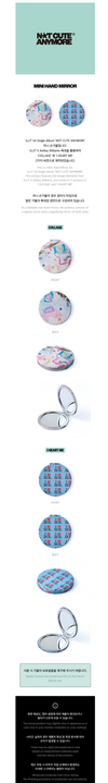 Illit - not cute anymore official md mini hand mirror