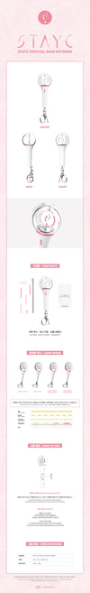 Stayc - Official Cheering Stick Mini Key Ring