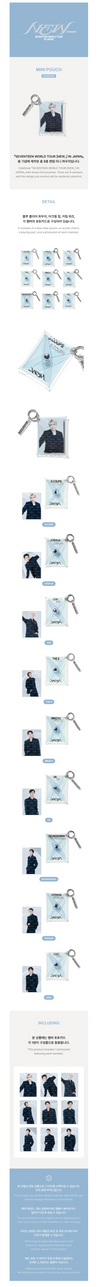 Seventeen - new_ world tour in japan official md mini pouch