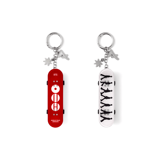 BTS - arirang world tour official md mini skateboard keyring