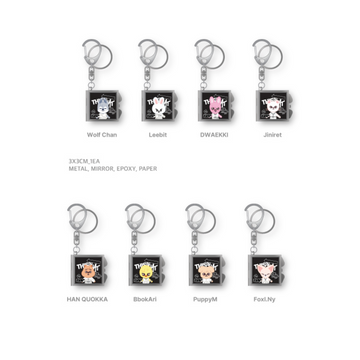 Stray Kids - This & That Pop Up Official Md Skzoo Mirror Keyring