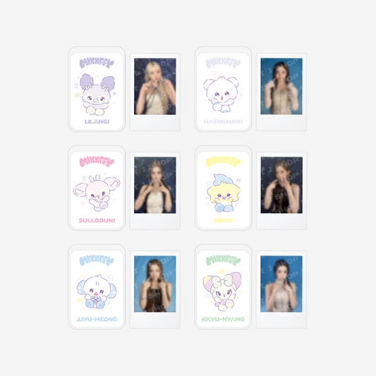 Nmixx - episode 1: zero frontier 1st world tour in incheon official md mixxffy magnetic card wallet