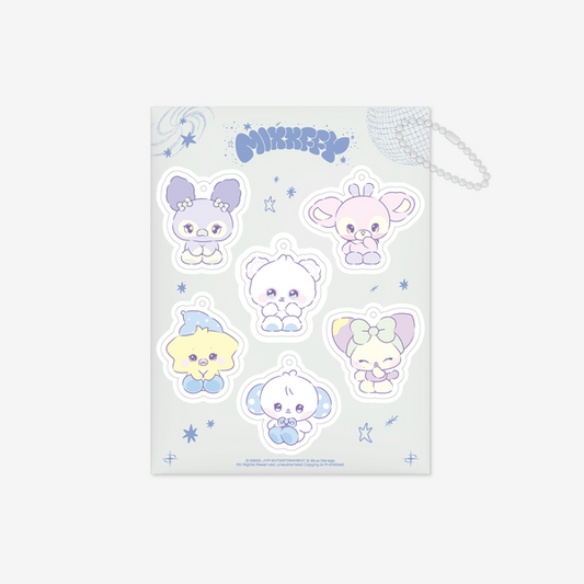 Nmixx - episode 1: zero frontier 1st world tour in incheon official md mixxffy soft keyring kit