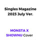 MONSTA X Shownu Cover Singles Magazine (July 2023 Issue)