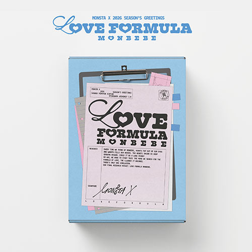 Monsta x - love formula amonbebe 2026 season's greetings