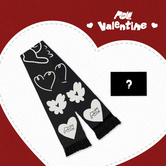 POW - Valentine’s Day Official MD Heart Muffler Black
