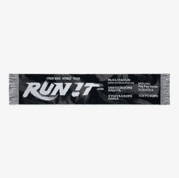 Stray Kids - Run It Japan Wourld Tour 2nd Line Up Official Md Muffler Towel