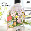 BT21 ミニニフラワーブランケット