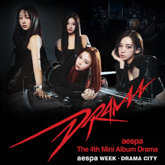 Aespa 4th Mini Album Official MD - Aespa Week Drama City