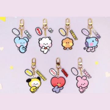 BTS x BT21 MININI ACRYLIC KEYRING VER.3