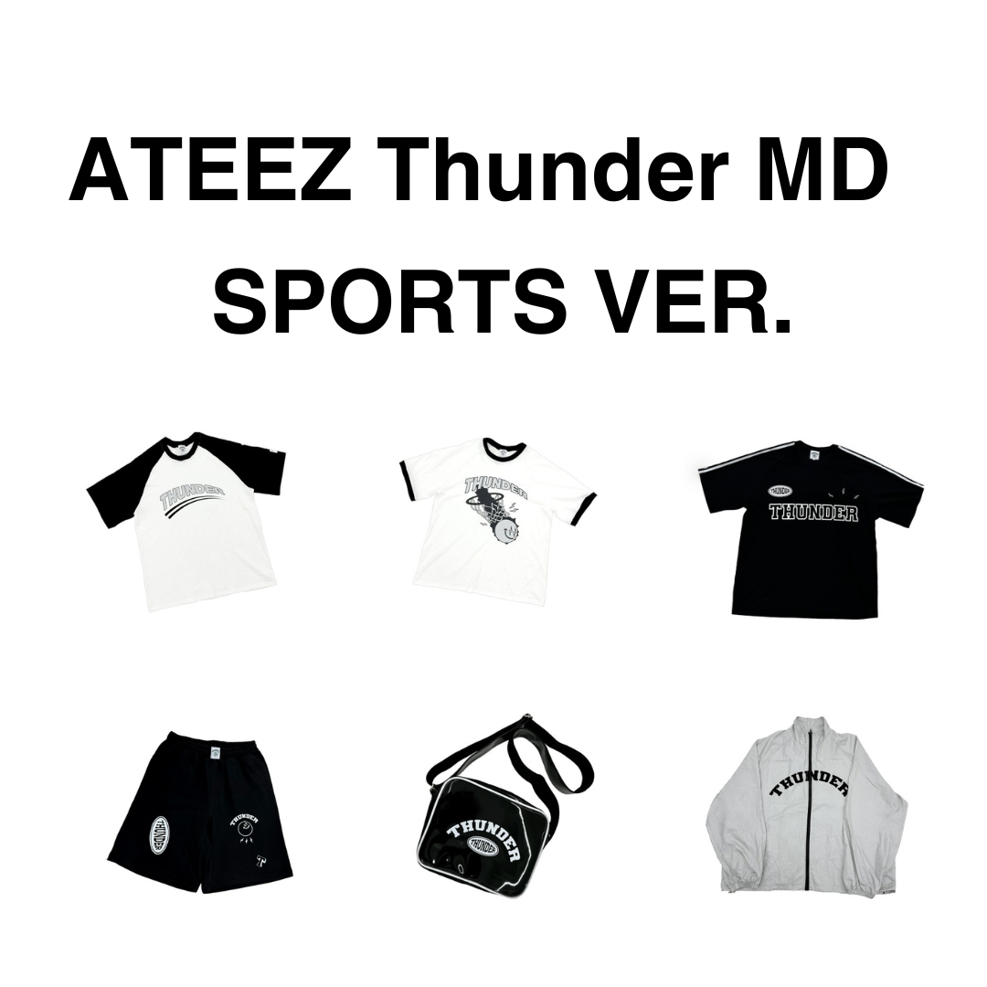 ATEEZ [THUNDER] THUNDER T-SHIRT MD