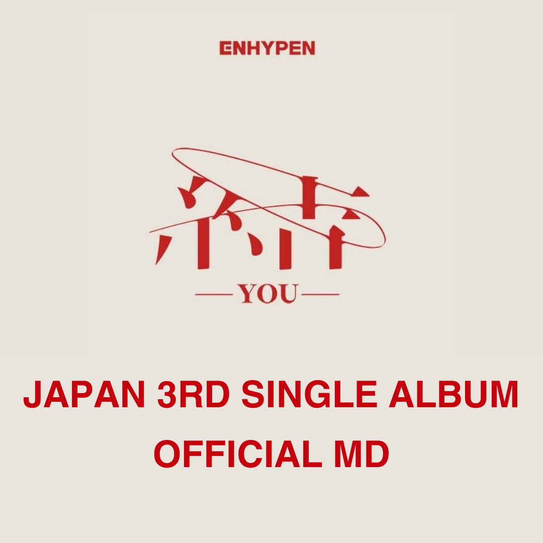 ENHYPEN JAPAN 3RD SINGLE ALBUM OFFICIAL MD - 結 -YOU