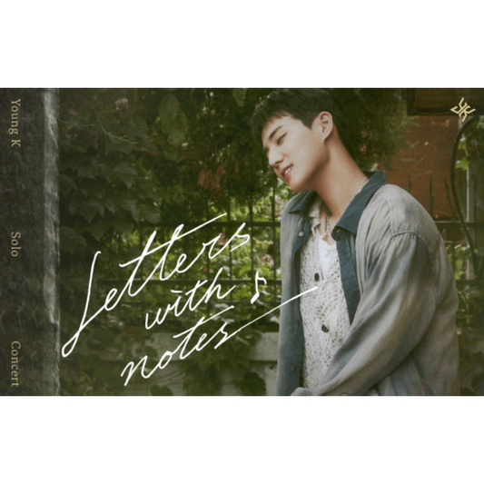 DAY6 YOUNG K SOLO CONCERT OFFICIAL MD - LETTERS WITH NOTES