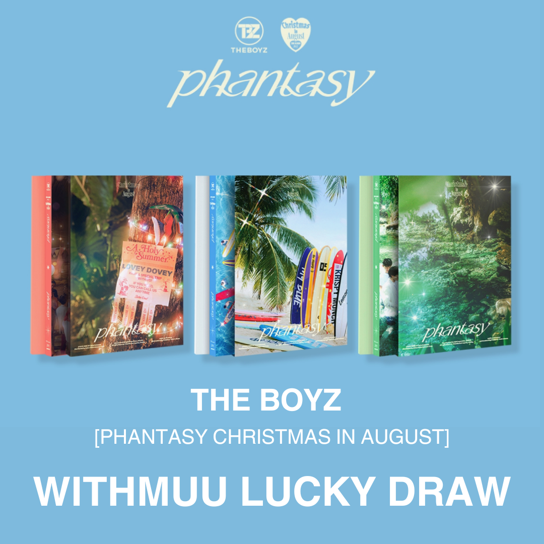 THE BOYZ 2ND FULL ALBUM PT.1 - PHANTASY CHRISTMAS IN AUGUST (WITHMUU LUCKY  DRAW EVENT)