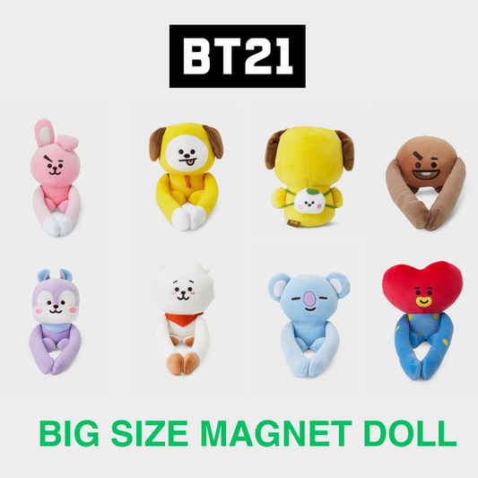 BT21 ビッグサイズマグネットドール