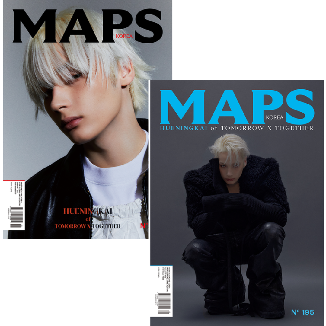 TXT HUENINGKAI - Maps Korea Vol.195 Magazine – Kpop Omo
