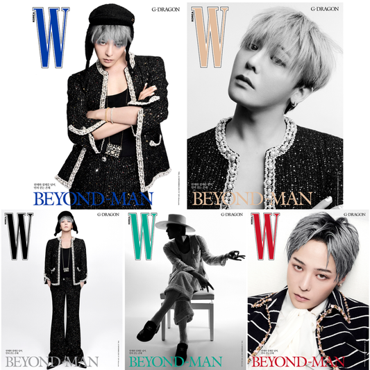 G-Dragon on W Korea Magazine Cover (Nov 2025 Issue)