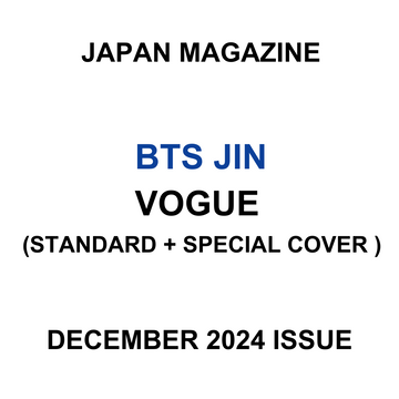 BTS Jin - Vogue Japan Magazine 2024 December Issue