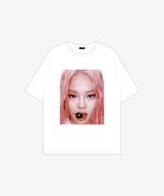 Blackpink Jennie - Mantra 2nd Official MD Oversized T-shirts White