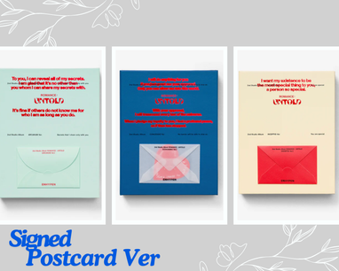 【直筆サイン】　ENHYPEN 2nd Studio Album Romance ENHYPEN 2nd Album - Romance : Untold (Signed Postcard Versions